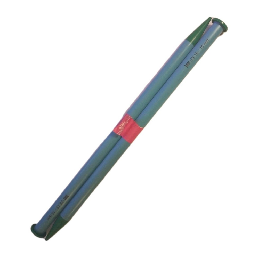 Susan Bates Knitting Needles Luxite Plastic 14" US 19 15mm Coats & Clark 11514